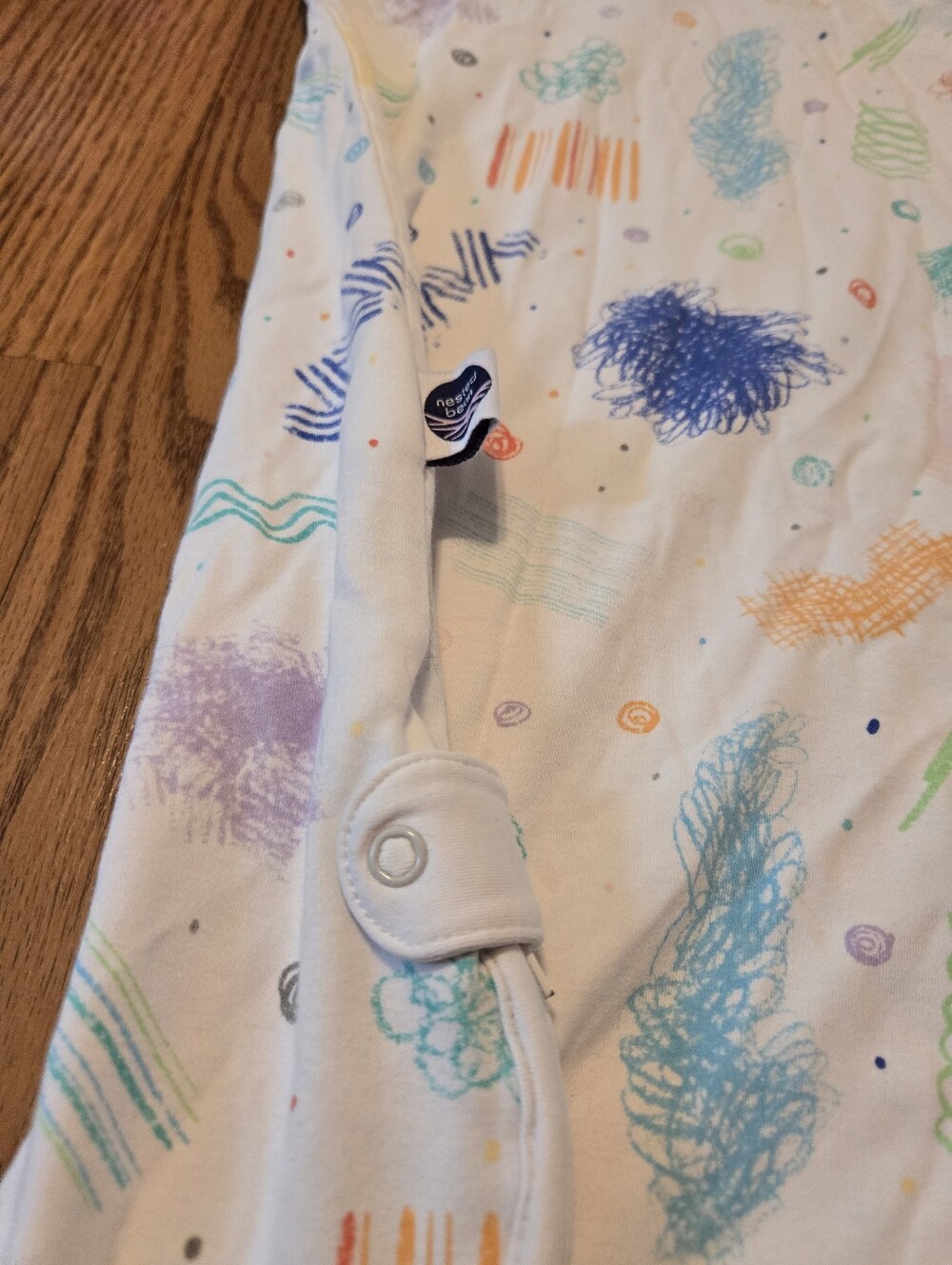 Nested Bean Zen Classic Sleep Sack Paint Splatter Colorful Baby 6-15 Months M - Picture 10 of 12